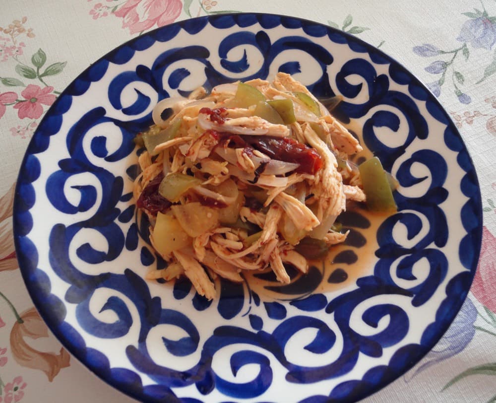 Tinga de pollo